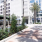 nearby sidewalks and retail in the commmunity