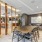 Social seating areas in bright clubroom available to residents at The Registry Las Olas