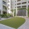 Beautifully landscaped community courtyard at The Registry Las Olas